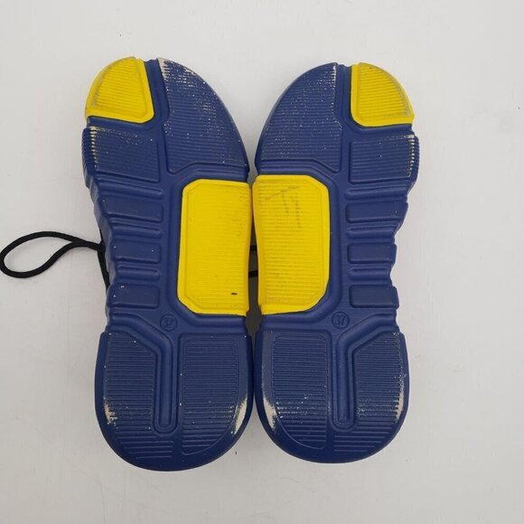 OFF-WHITE SHOES Red Blue Yellow Black Size 37 Womens 6.5 Boys 5 - Picture 3 of 9